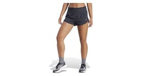 Short splite adidas adizero noir femme