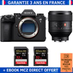 Sony A9 III + FE 85mm f/1.4 GM + 2 SanDisk 32GB Extreme PRO UHS-II SDXC 300 MB/s + Ebook '20 Techniques pour Réussir vos Photos' - Appareil Photo Professionnel