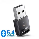 Ugreen USB Bluetooth 5.4 Wireless Dongle Adapter  Receiver for PC -Black