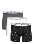 Polo Ralph Lauren Underwear Stretch Cotton Boxer Brief 3-Pack Svart