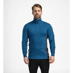 Aclima Mens WarmWool Polo (Blå (CORSAIR/MARENGO) X-small)