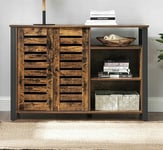 Large Wooden Sideboard TV Cabinet Industrial Cupboard Buffet Slim Narrow Storage