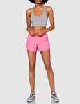 Nike W NK 10K Shorts de Sport Femme, Pink Glow/Pink Rise/Pink Foam/(Wolf Grey), FR : 2XL (Taille Fabricant : 2XL)