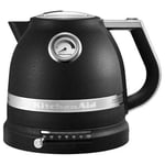 KitchenAid Artisan Cast Iron Black 2 Slot Toaster and Kettle Set