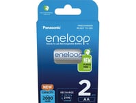 Eneloop Eneloop Hr06 Uppladdningsbart Aa-Batteri Nimh 2000 Mah 1,2 V 1,2 V 2 St