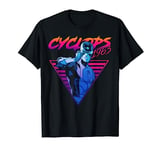 Marvel X-Men Cyclops Retro Neon Triangle T-Shirt