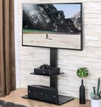 Swivel Floor TV Stand with Mount For 32-65 inch TV Corner & Bedroom Living Room