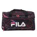 Fila Kelly Sac de Sport Unisexe 48,3 cm, Rose Statique rayé, Taille Unique