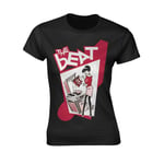 BEAT, THE - RECORD PLAYER GIRL BLACK T-Shirt, Girlie  Womens: 12