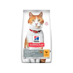 Hill'S sterilized adult chicken - dry food for adult cats 7 kg