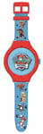 OFFICIAL NEW JUMBO RED PAW PATROL SKYE WALL CLOCK CHILDRENS CLOCK BEDROOM CLOCK