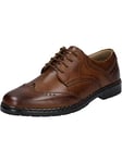 Josef Seibel Homme Chaussures d'affaires Alastair 14, Monsieur Chaussures à Lacets,Largeur K (Extra-Large),Semelle intérieure Amovible,Marron (Cognac),40 EU / 6.5 UK