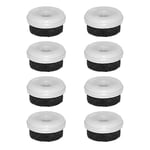 Wagner QuickClick® Patins en Feutre Robuste pour Meubles et chaises - Lot de 8 Patins de Rechange changeables - Naturel - diamètre Ø 20 mm - pour Base Ø 20 mm - Made en Allemagne - 15802300