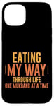 Coque pour iPhone 15 Plus Eating My Way Through Life One Mukbang At A Time