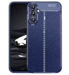 samsung Samsung Galaxy A25 5G Leather Texture Case Navy