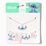 Claire's Disney Stitch Multi Charm Necklace - 6 Pack