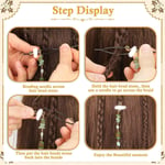 80pcs Hair Braids Dreadlock Dreadlock For Parties Weddings PAJ