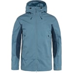 Fjällräven Mens Abisko Lite Trekking Jacket (Blå (DARK NAVY-MTN BLUE/555-570) X-large)