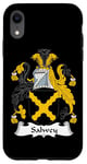 Coque pour iPhone XR Armoiries Salwey - Blason de la famille