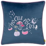 Hocus Pocus Velvet Piped Cushion