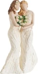 More Than Words From This Day Forward Figurine Bride & Bride Wedding Gift