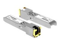 Delock - Sfp (Mini-Gbic) Transceivermodul - 1Gbe - 10Base-T, 100Base-Tx, 1000Base-T - Rj-45