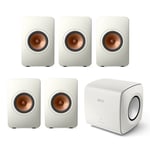 KEF LS50 Meta AV Pack - Mineral White