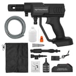 Fai Top Cordless High Pressure Washer,Pressure Washer Portable Gun Jet with 3Ah Rechargeable Battery,Snow Foam Lance, Adjustable Spray Nozzle,Water Pump 5M Hose-3Ah Battery