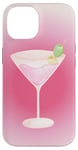 Coque pour iPhone 14 Esthétique Rose Matrini Y2K Dirty Martini Lover Olive