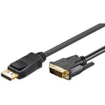 DisplayPort til DVI-D adapter kabel 1,2 1m