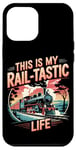 Coque pour iPhone 12 Pro Max Rail-Tastic Life Locomotive de train