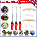 Motorcycle Motorbike Bike Tyre Lever Tool Changing Spoon Wheel Rim Protector Set