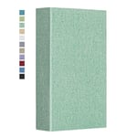 Vienrose Linen Photo Album 4x6 300 Pockets Photobooks Black Page Large Capacity Picture Albums for Valentine Wedding Christmas Birthday (300 pockets, Green)