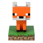 Paladone Minecraft Lampe de bureau sur pied sous licence officielle Renard Décoration de salle de jeux et marchandises pour garçons et filles Veilleuse cadeau pour salle de jeux et chambre à coucher