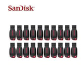 20 x SanDisk Cruzer Blade 32 Go Clé USB 2.0 (paquet de 20 )