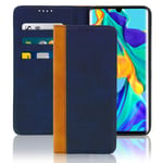 Huawei P30 Pro Folio Case Storage Card Video Stand Dark blue