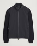 Moncler Hybrid Zip Cardigan Black