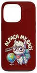 Coque pour iPhone 13 Pro Alpaga My Bags We're Going To Germany! Mignon allemand