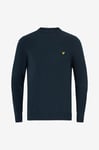 Lyle & Scott - Tröja Cotton Crew Neck Jumper - Blå