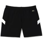 Maillots de bain Lacoste  SHORT DE BAIN  COLOR BLOCK NOIR EN POLYAMIDE RECYCLÉ