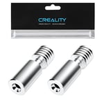 Creality Officiel Tube de gorge en titane 2 pièces compatible avec les imprimantes 3D Ender 3 S1, Ender 3S1 Pro, CR10 Smart Pro, Sermoon V1, Sermoon V1 Pro