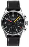 Bauhaus 2788-5 Men's Aviation Tornado (41mm) Black Dial / Watch