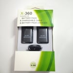 4800mAh Batteripaket för Xbox360 Trådlös Handkontroll Ni-MH Bat SQBB