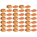 20x Ferrure d'assemblage beige avec cache en plastique idéal caravane bateaux vans camping-cars camions aménagés Connecteur Fixation Meuble Cuisine,