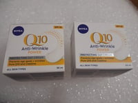 2 X Nivea Q10 Anti-Wrinkle SPF30  Day Cream - 50ml
