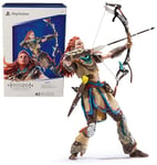 PlayStation Horizon Forbidden West, Deluxe 15-cm Aloy Action Figure with 15 Accessories, The Shapes Collection, For PS5 Fans & Collectors Aged 17+