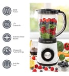 Quest Nutri-Q Blender & Grinder / 1.5L Blender Jug / 2 Speed Settings / 500W