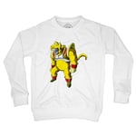 Sweat-Shirt Enfant Dragon Ball Gt Anime Manga Japan Singe Jaune Baby Vegeta