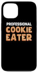 Coque pour iPhone 13 Professional Cookie Eater Biscuits de pain d'épice