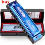 East  Top  Blues  Diatonic  Harmonica  in  C ,  10  Holes  Blues  Harp  Mouth  O